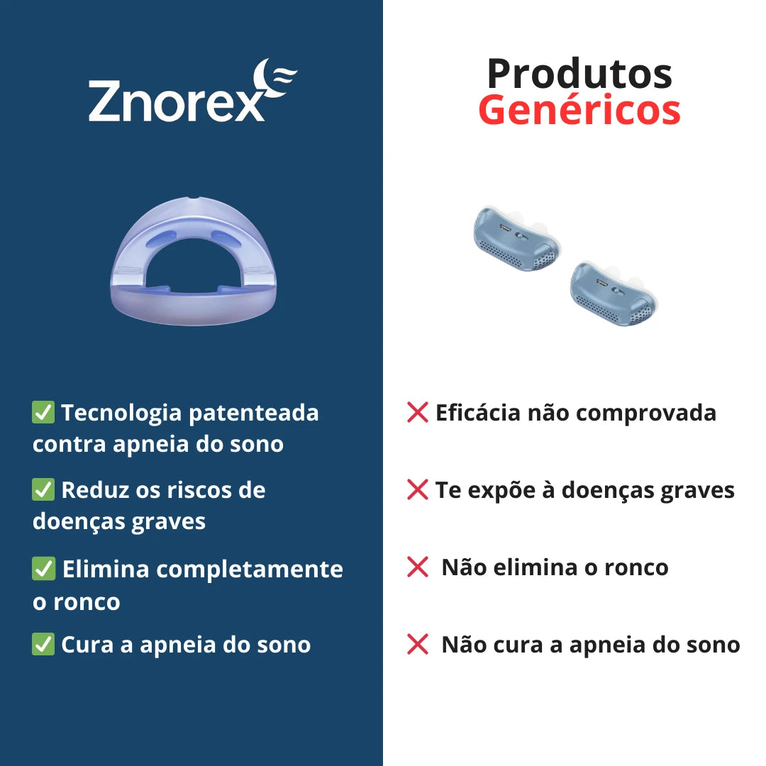 Protetor Bucal Anti- Ronco Znorex