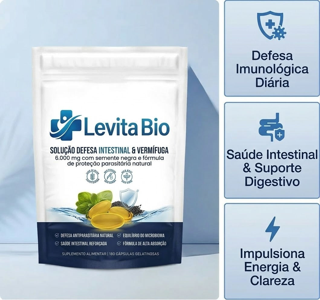 Levita Bio Defesa Intestinal - Frete Grátis